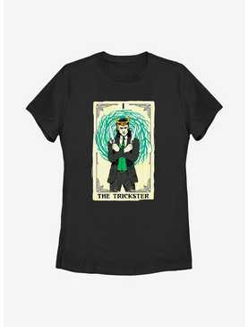 Marvel Loki Trickster Tarot Card Womens T-Shirt, , hi-res