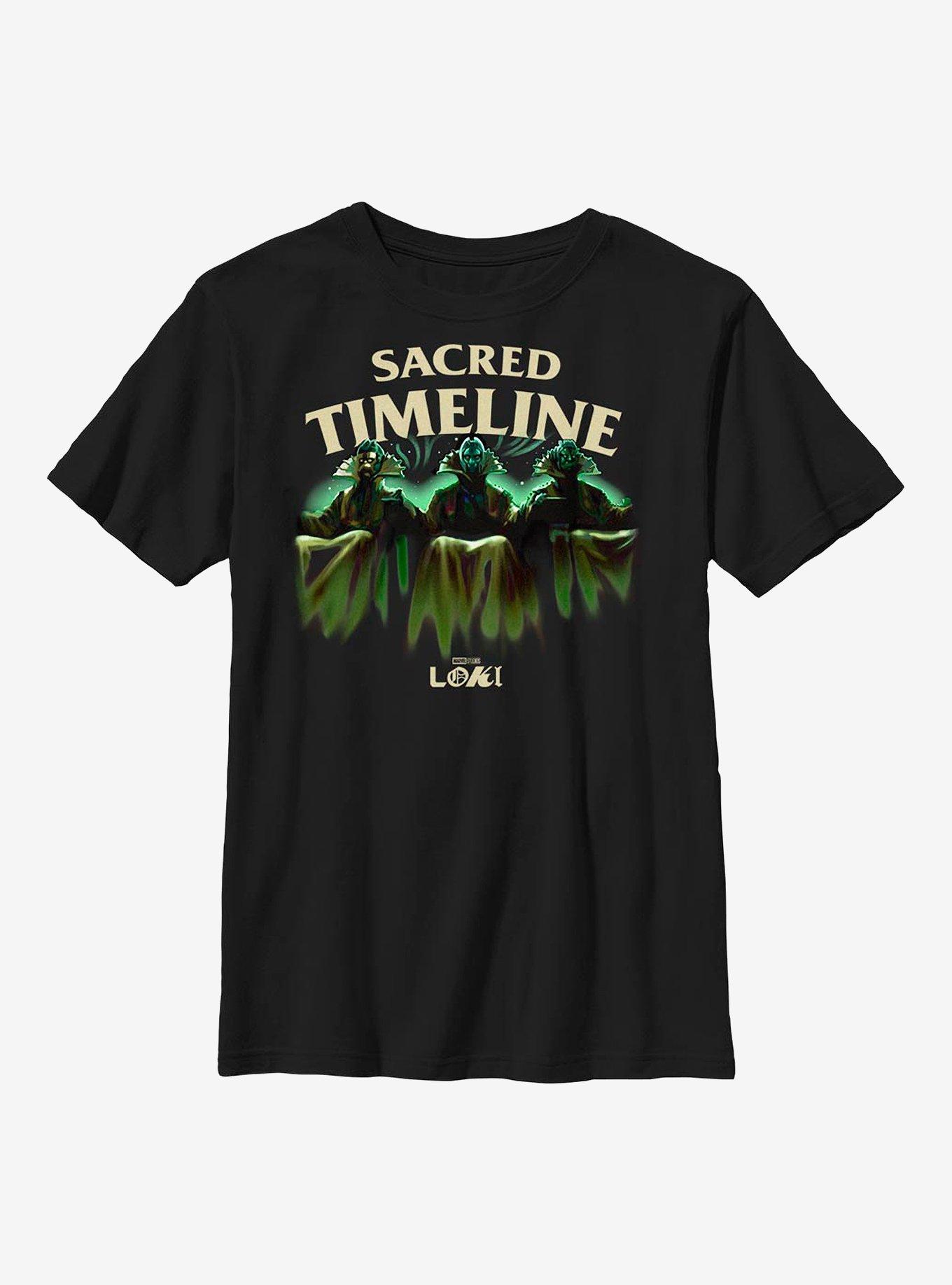 Marvel Loki Time-Keepers Sacred Timeline Youth T-Shirt, , hi-res