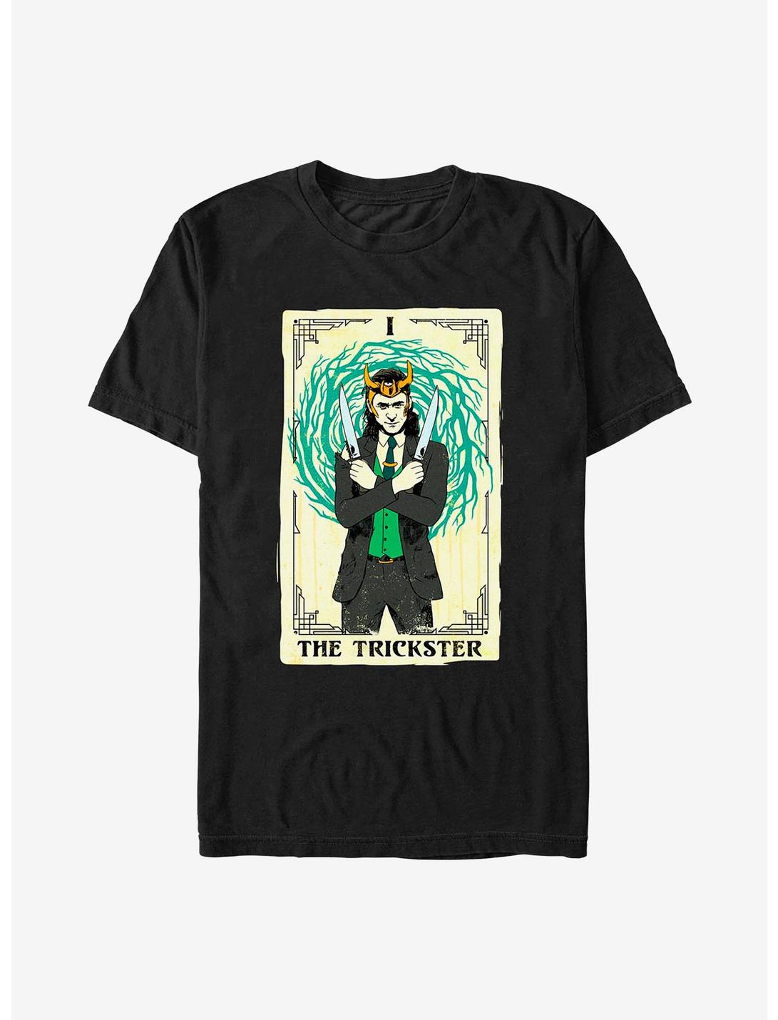 Marvel Loki Trickster Tarot Card T-Shirt, , hi-res