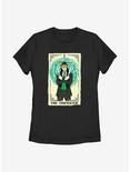 Marvel Loki Trickster Tarot Card Womens T-Shirt, BLACK, hi-res