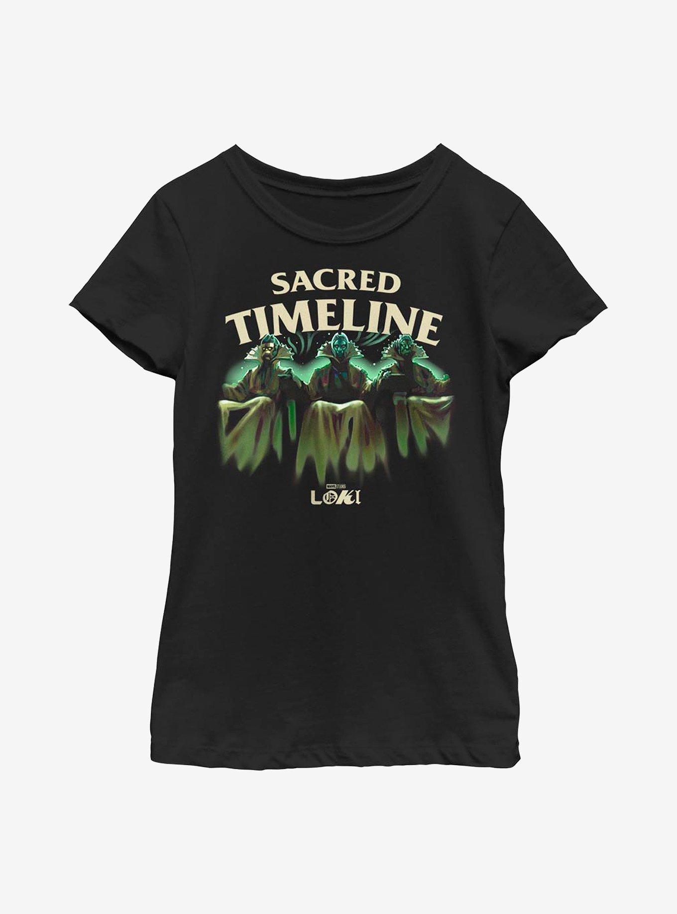 Marvel Loki Time-Keepers Sacred Timeline Youth Girls T-Shirt, , hi-res