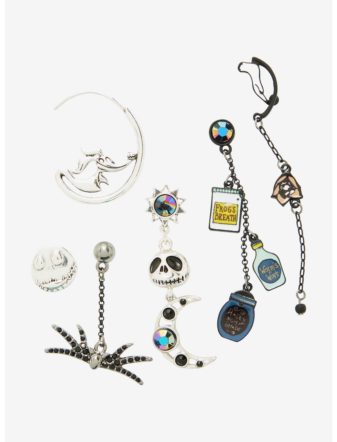 Disney The Nightmare Before Christmas Mix & Match Earring Set - BoxLunch Exclusive, , hi-res