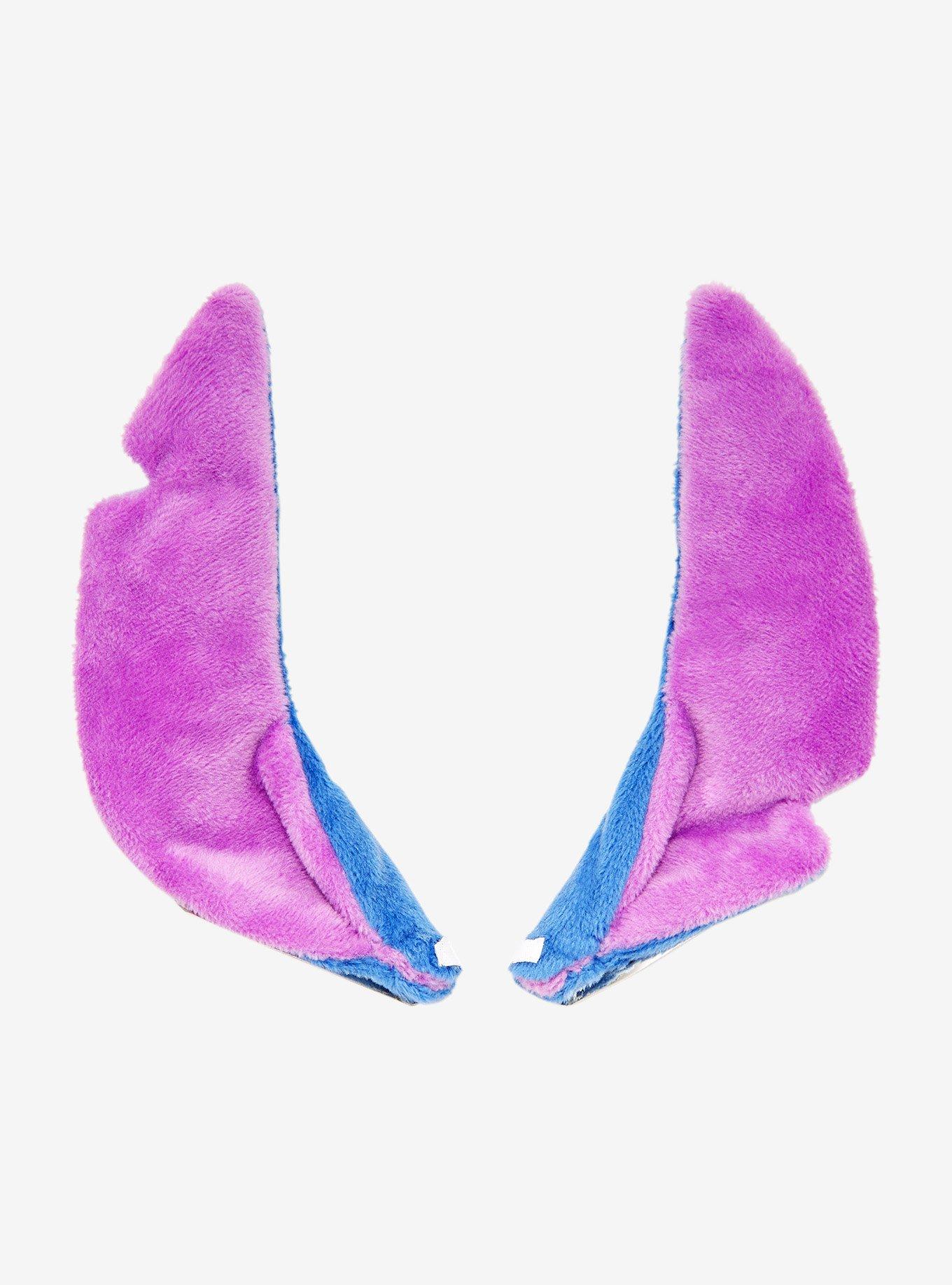 Disney Lilo & Stitch Stitch Ears Hair Clip Set - BoxLunch Exclusive, , hi-res