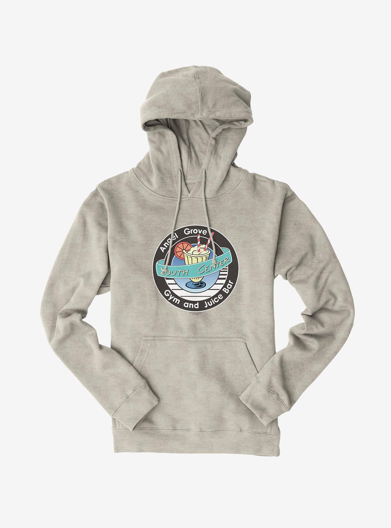 Mighty Morphin Power Rangers Angel Grove Juice Bar Hoodie, OATMEAL HEATHER, hi-res