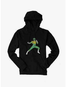 Plus Size Mighty Morphin Power Rangers Green Ranger Action Move Hoodie, , hi-res