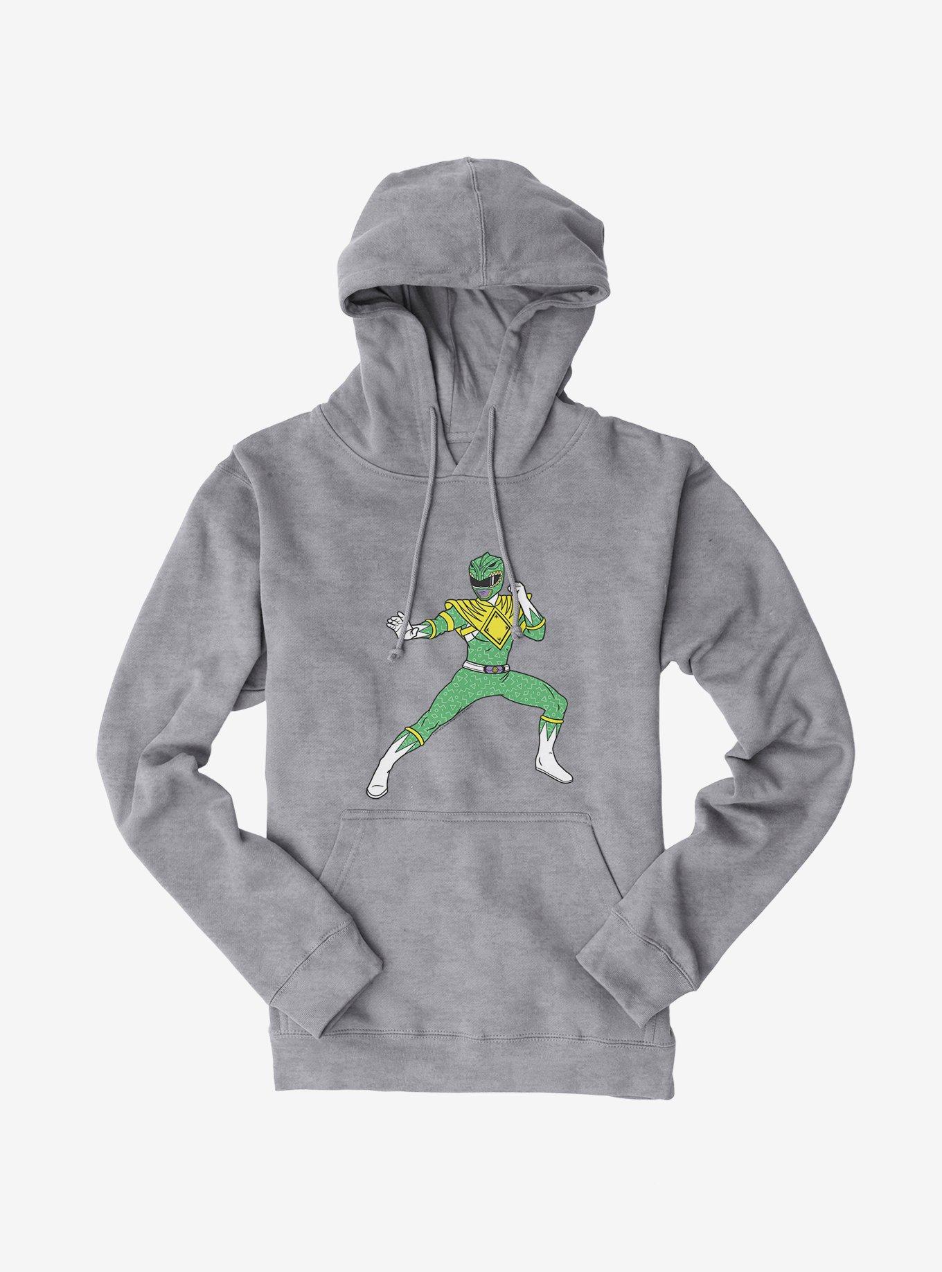 Mighty Morphin Power Rangers Green Ranger Action Move Hoodie, , hi-res