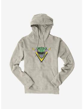 Mighty Morphin Power Rangers Green Ranger Mask Hoodie, OATMEAL HEATHER, hi-res