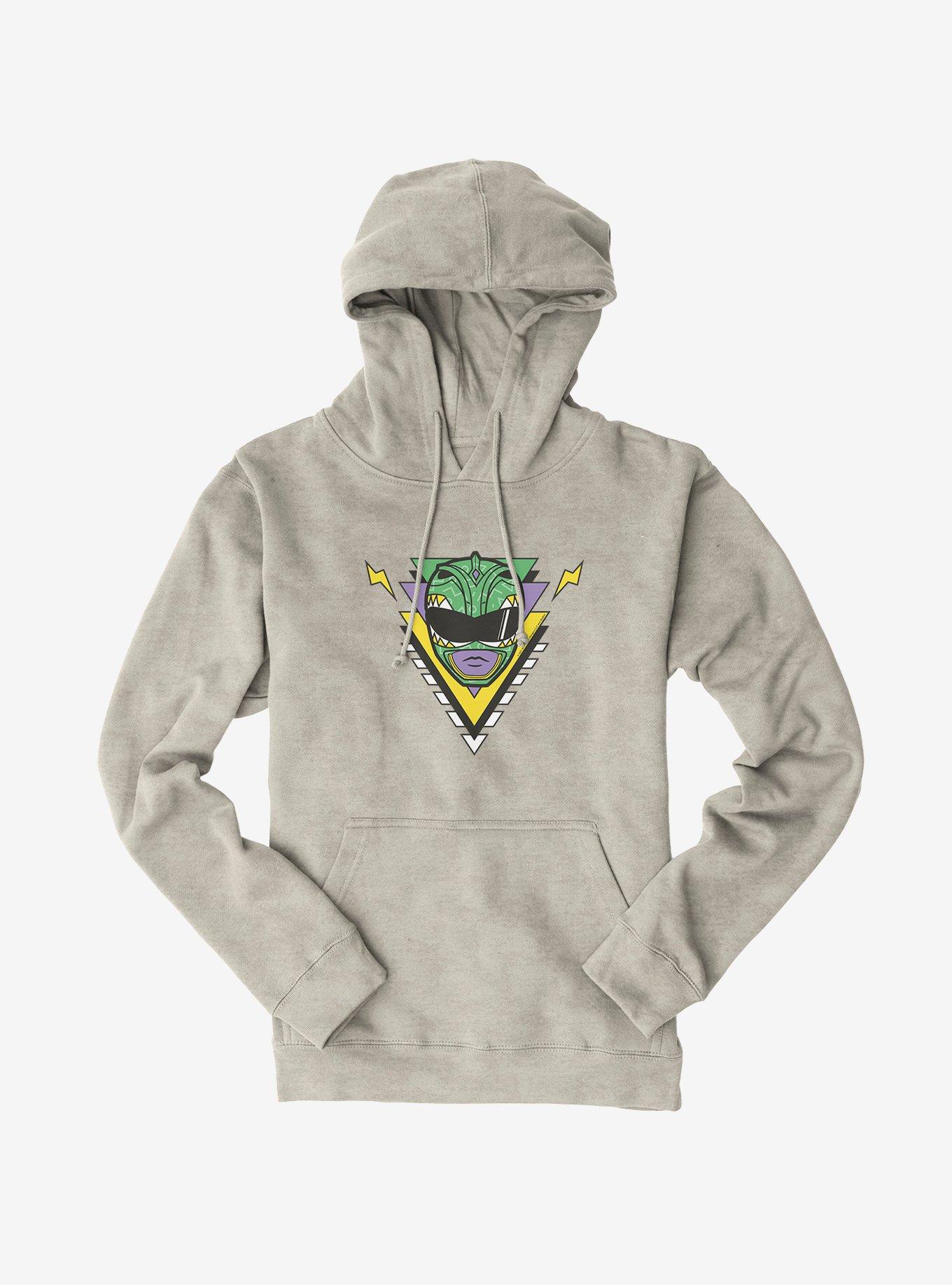 Mighty Morphin Power Rangers Green Ranger Mask Hoodie, , hi-res