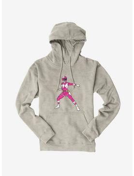 Plus Size Mighty Morphin Power Rangers Pink Ranger Ready Hoodie, , hi-res