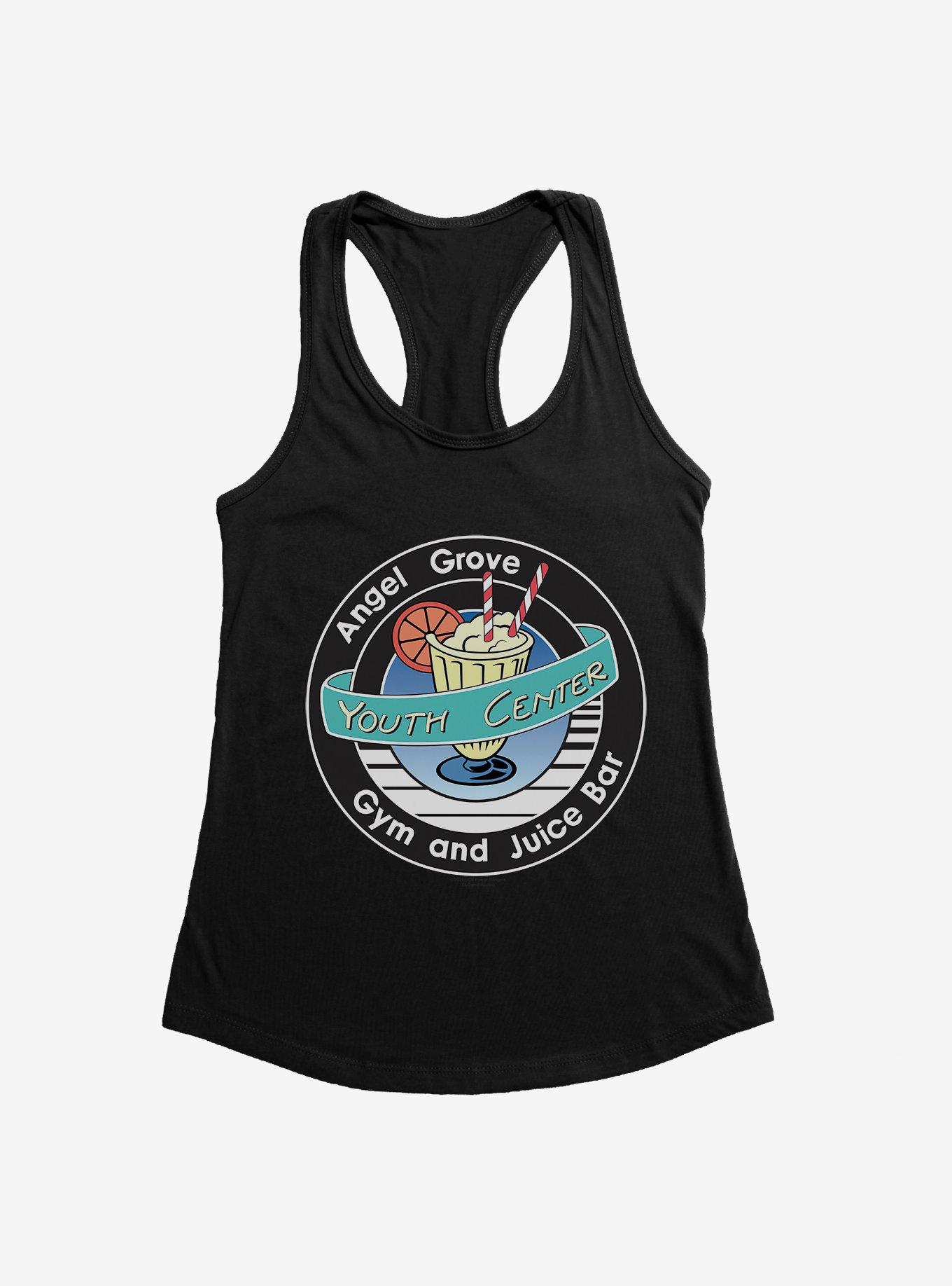 angel grove juice bar shirt