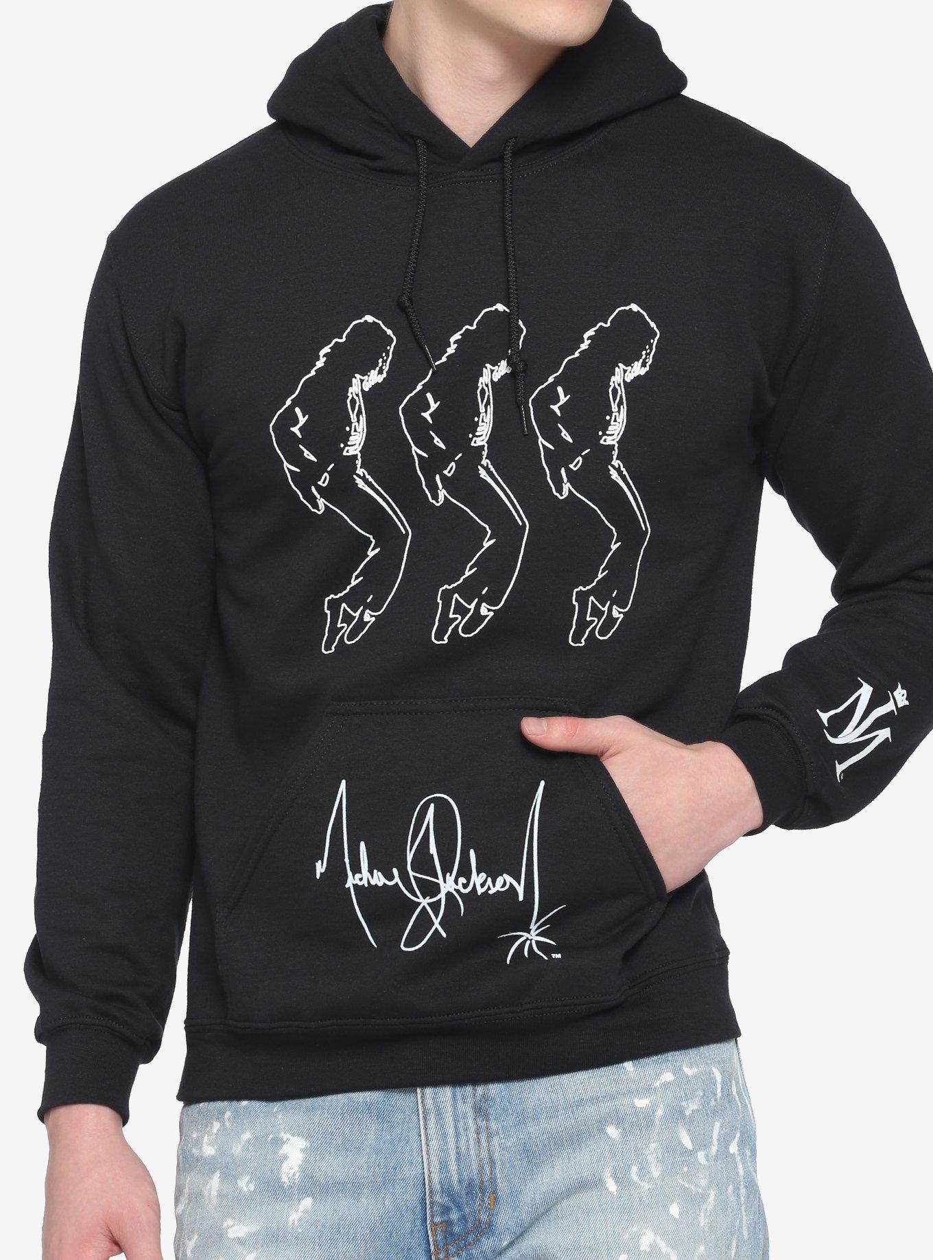 Michael Jackson Silhouette Signature Hoodie Hot Topic