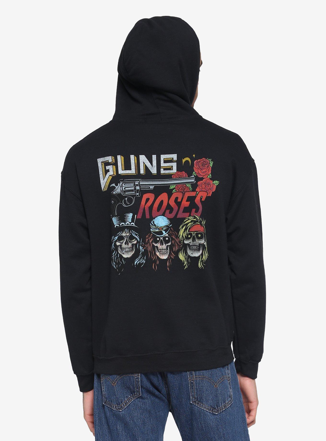 Guns N' Roses Trio Hoodie, BLACK, hi-res