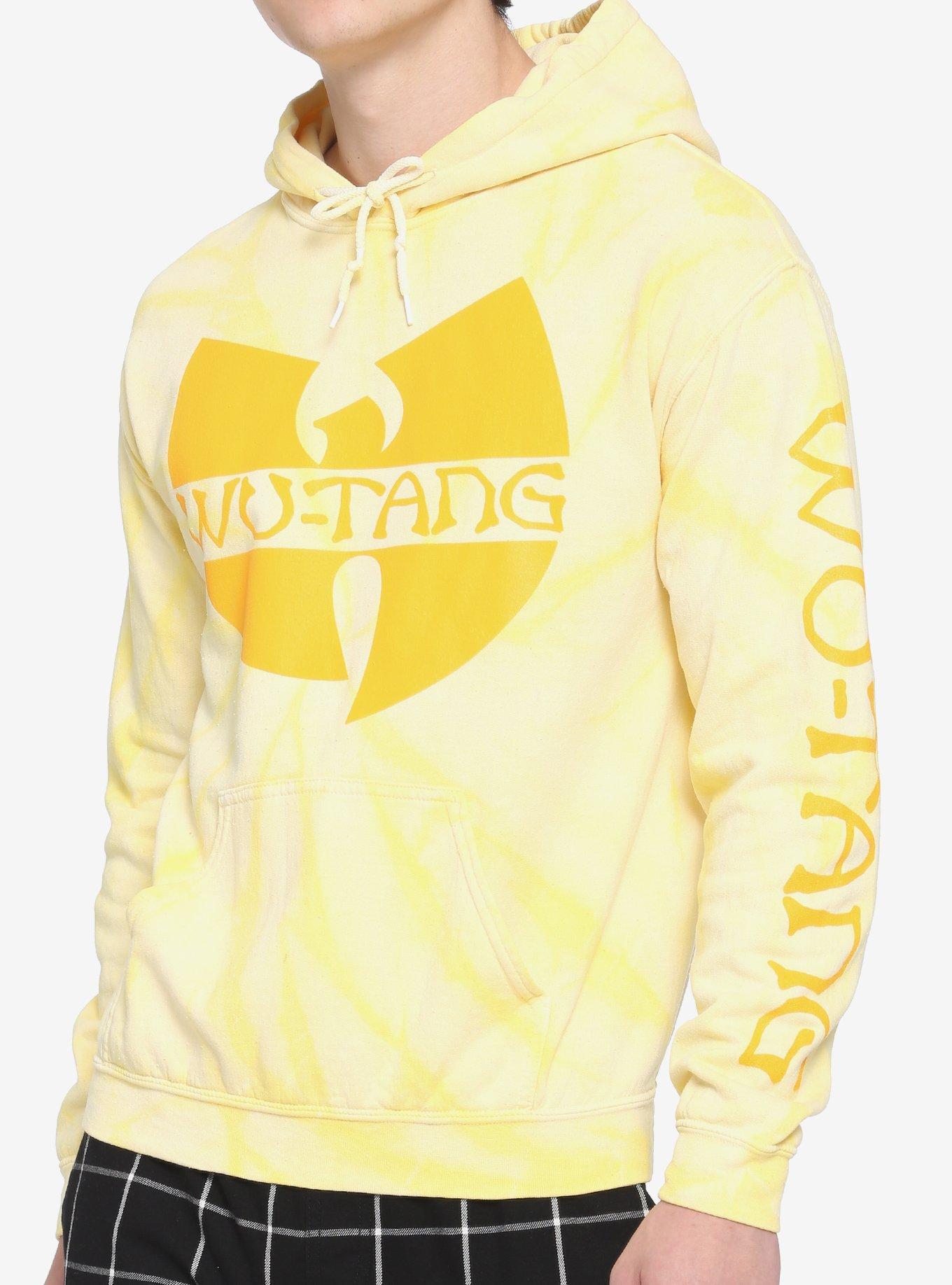 Alchemist tie dye-print cotton hoodie - Yellow