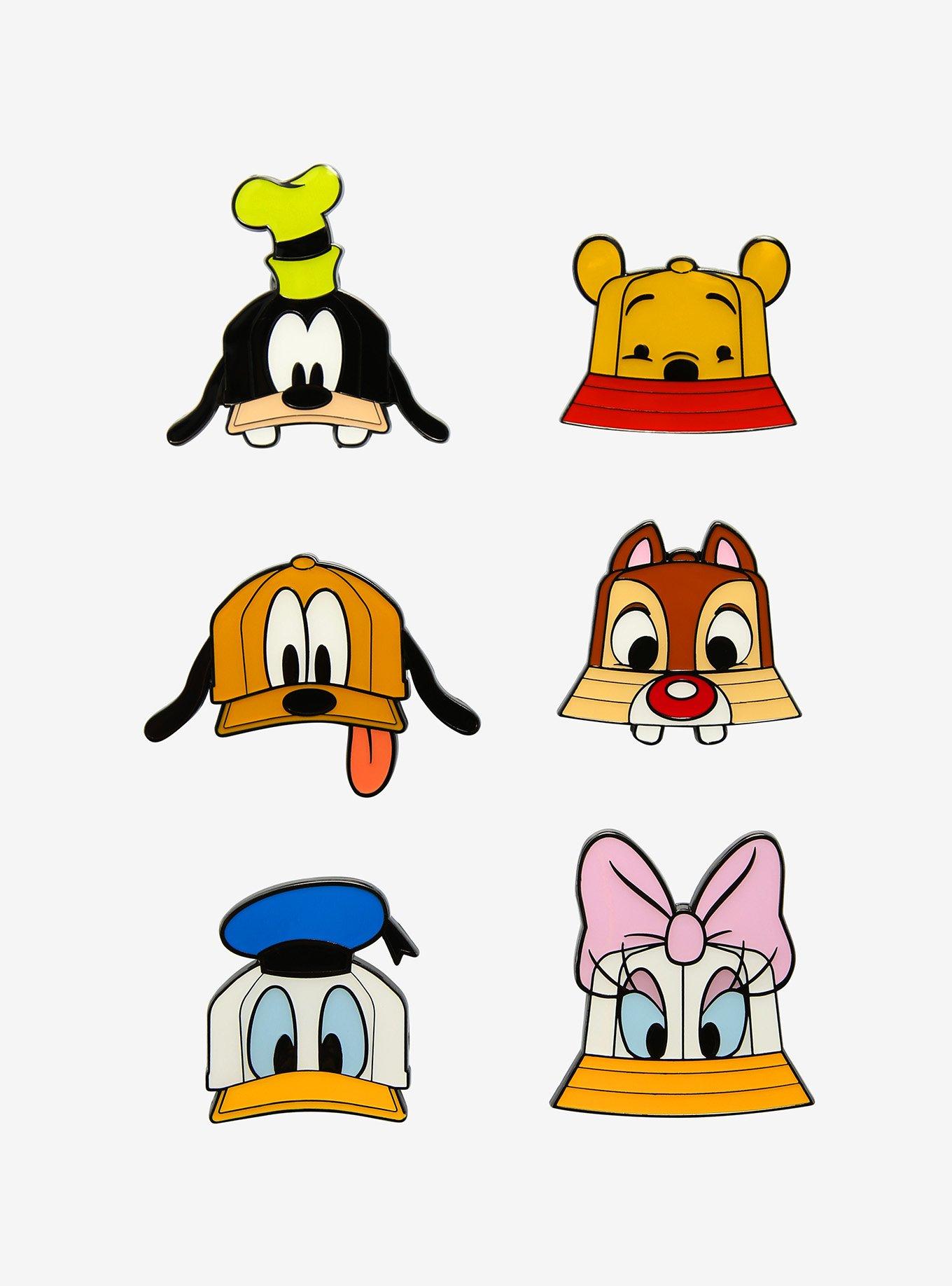 Loungefly Disney Character Hats Blind Box Enamel Pin, , hi-res