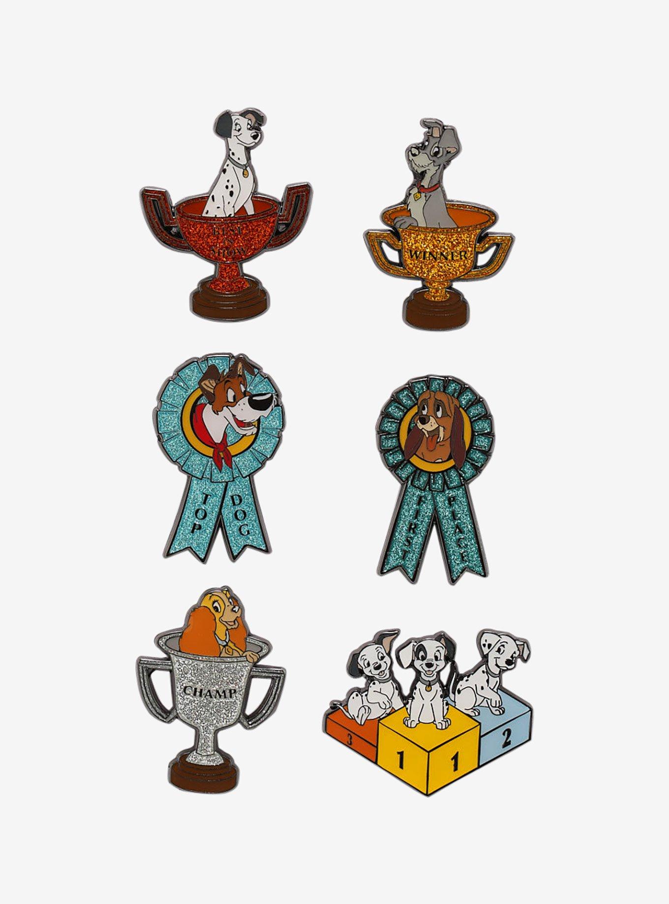 Loungefly Disney Dog Show Blind Box Enamel Pin, , hi-res