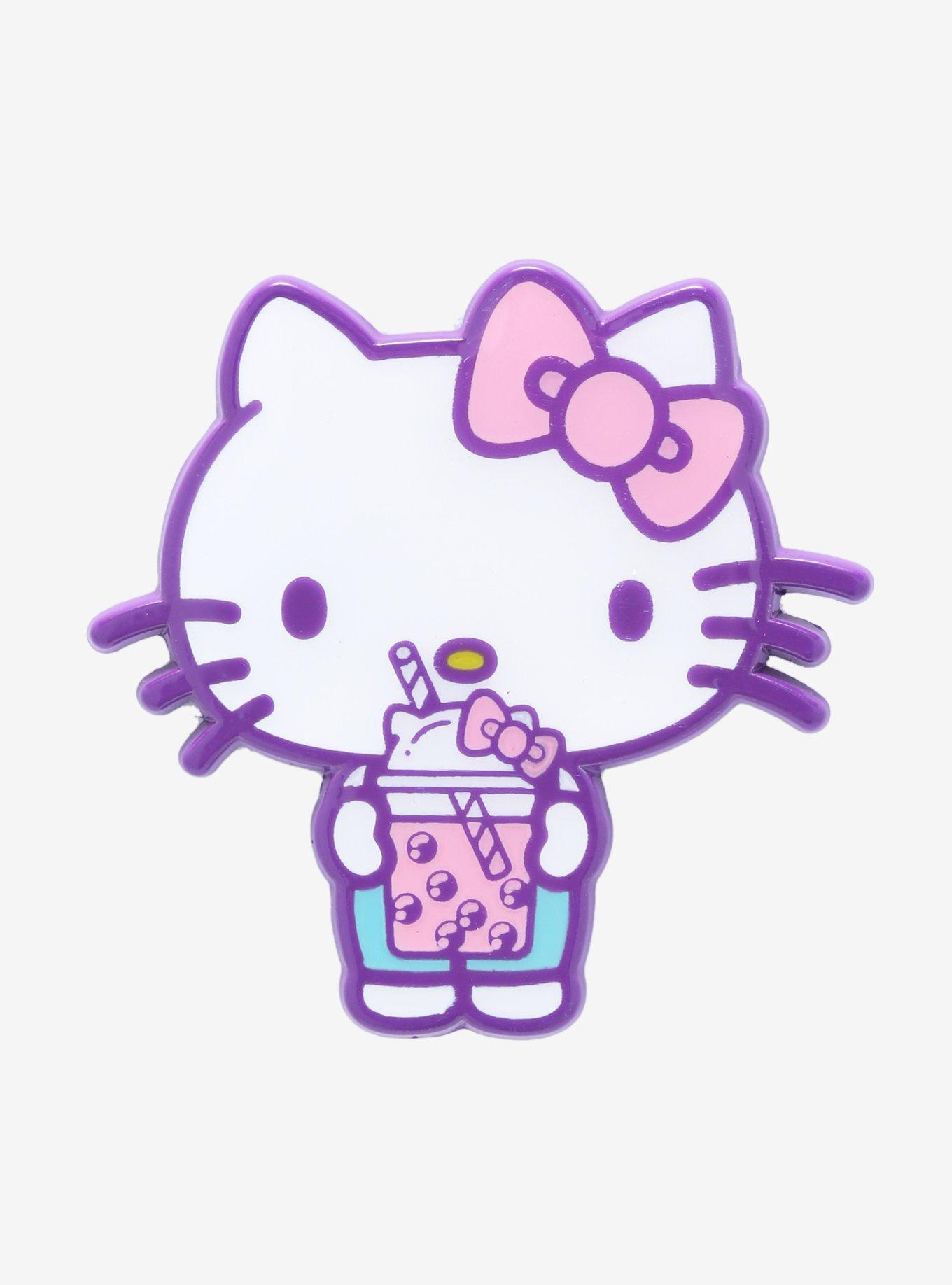 Loungefly Hello Kitty Boba Enamel Pin, , hi-res
