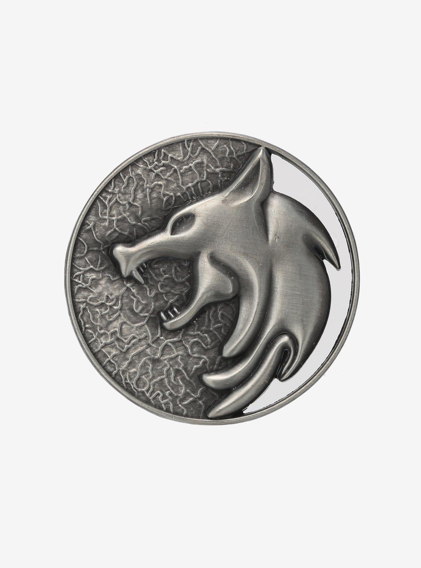 The Witcher Geralt Gwynbleidd Enamel Pin, , hi-res