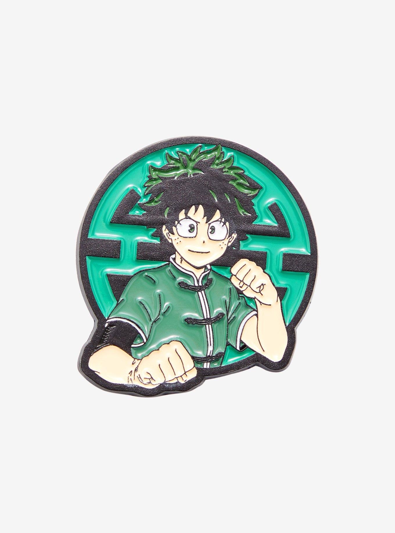 My Hero Academia Deku Fight Stance Enamel Pin