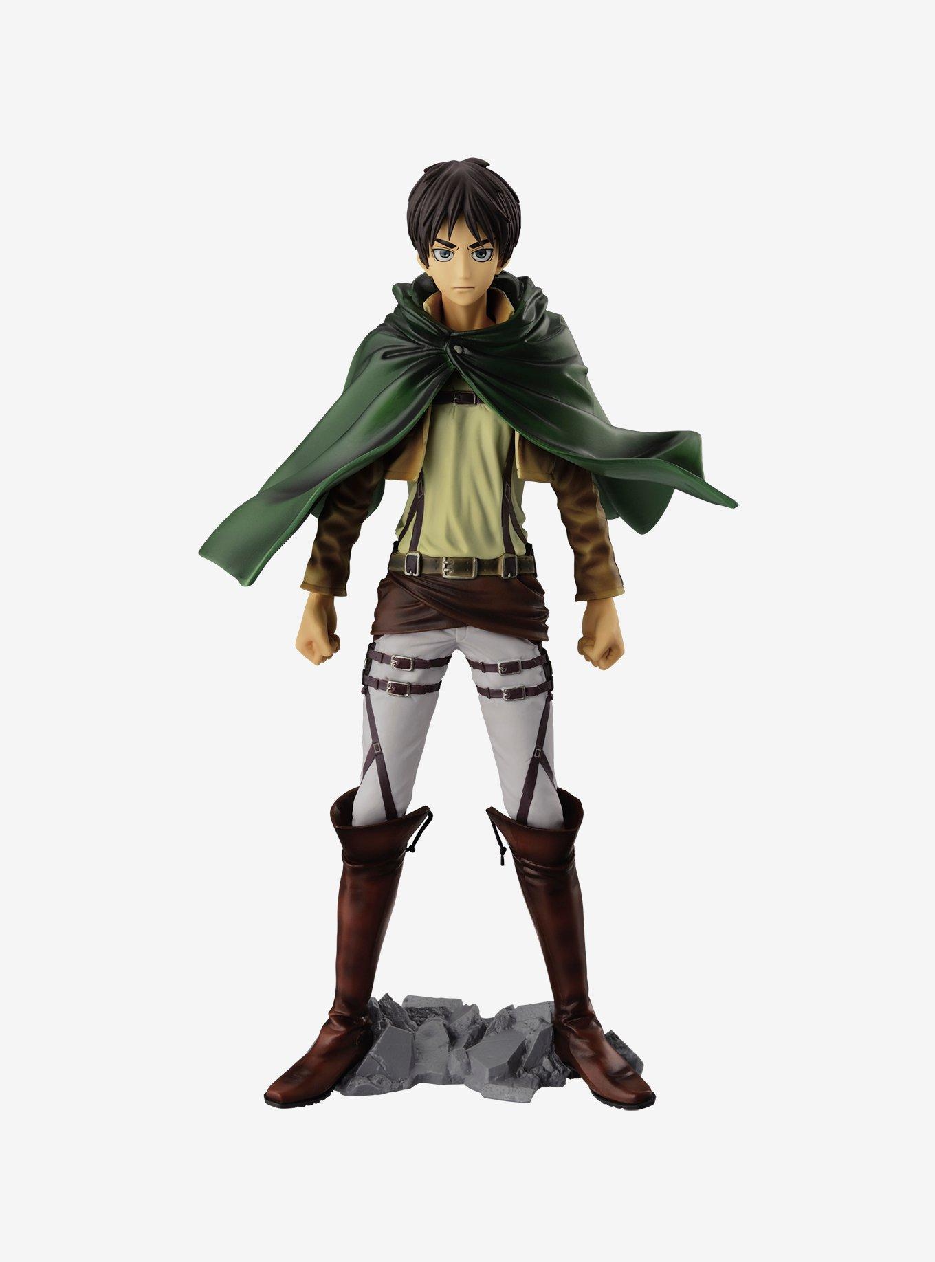 Banpresto Attack on Titan Master Stars Piece Eren Yeager Figure, , hi-res