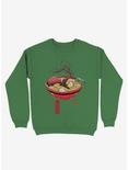 Bonsai Ramen Sweatshirt, KELLY GREEN, hi-res