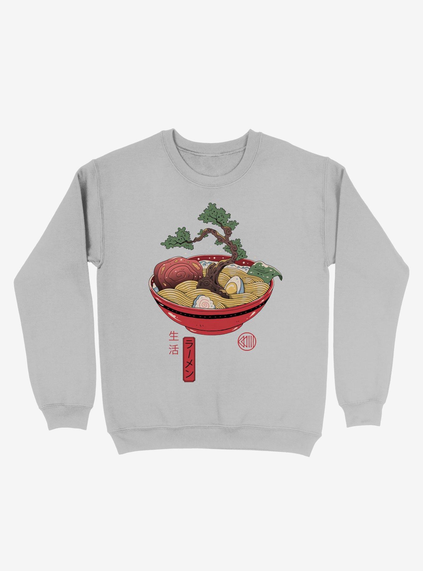 Bonsai Ramen Sweatshirt, SPORT GRAY, hi-res