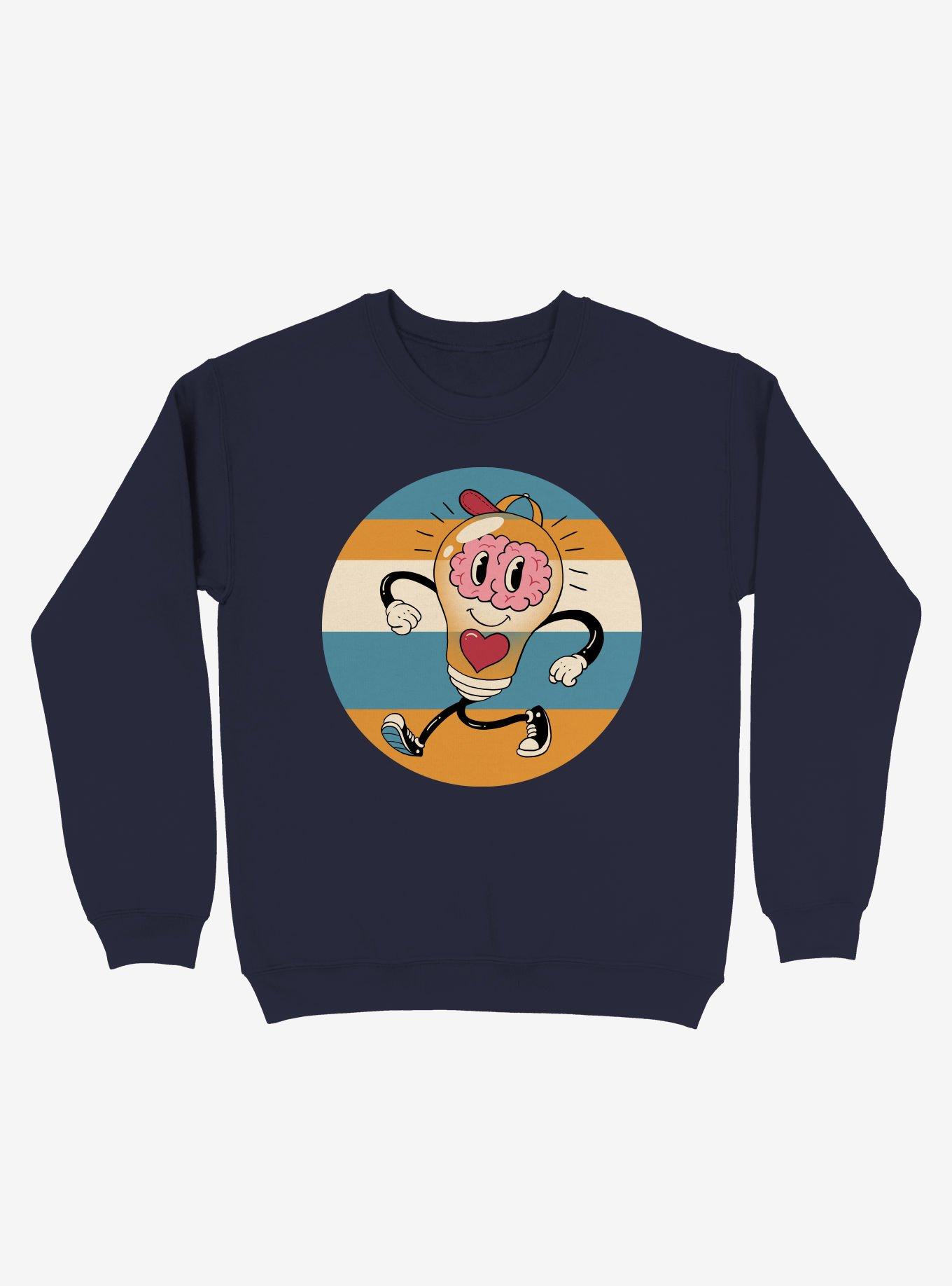 Happy Within Sweatshirt, NAVY, hi-res