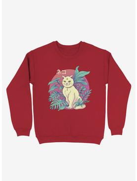 Vapor Cat Sweatshirt, , hi-res