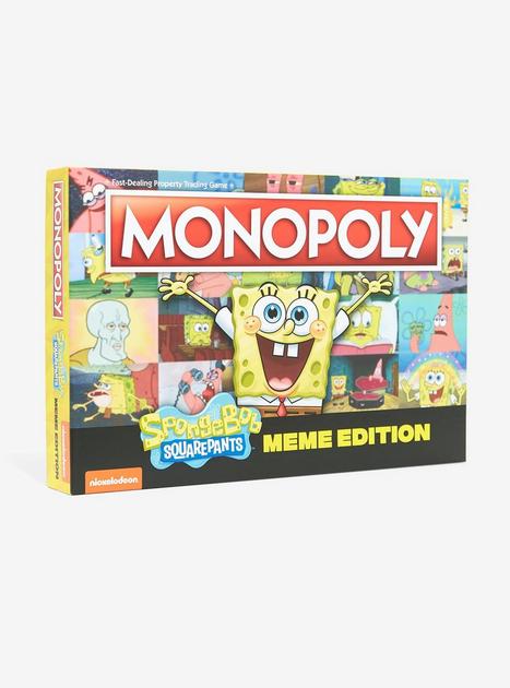 Monopoly: SpongeBob SquarePants Meme Edition Board Game | BoxLunch