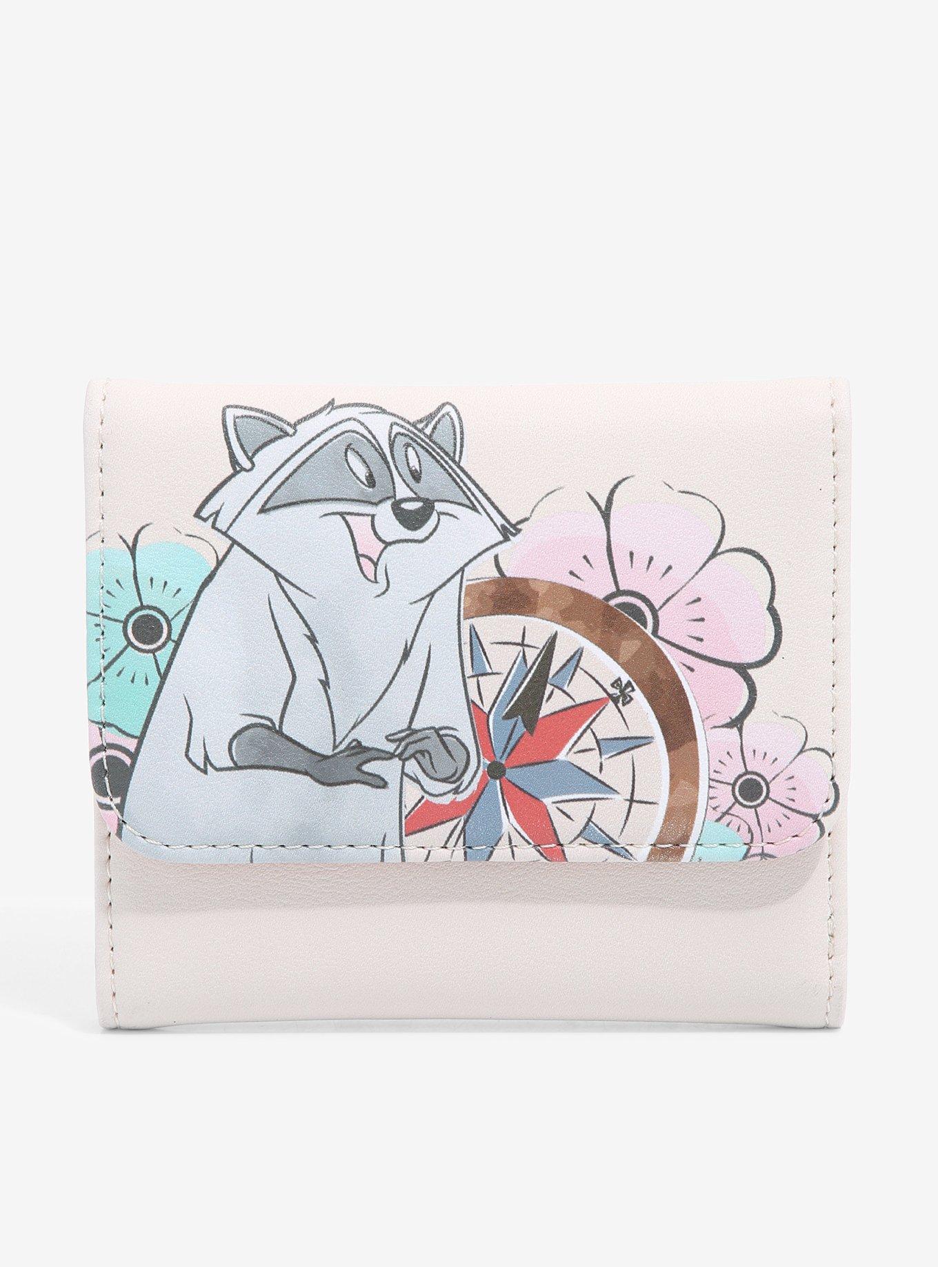 Loungefly Disney Pocahontas Meeko & Flit Mini Flap Wallet, , hi-res