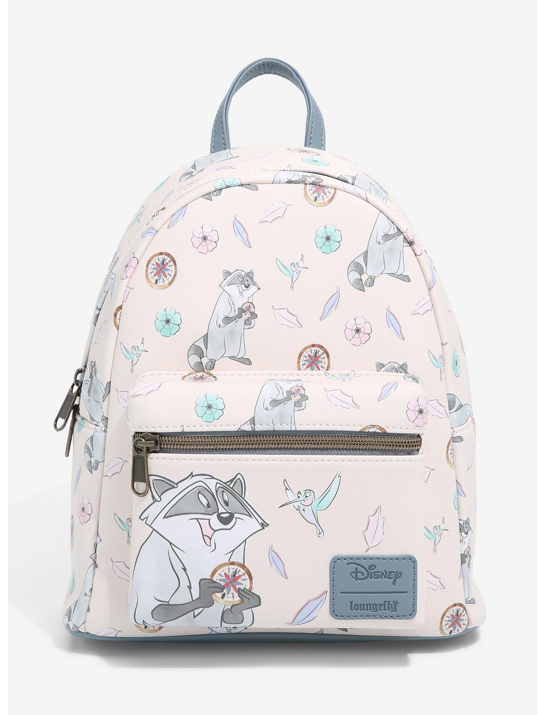Loungefly Disney Pocahontas Meeko & Flit Mini Backpack, , hi-res