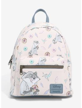 Loungefly Disney Pocahontas Meeko & Flit Mini Backpack, , hi-res