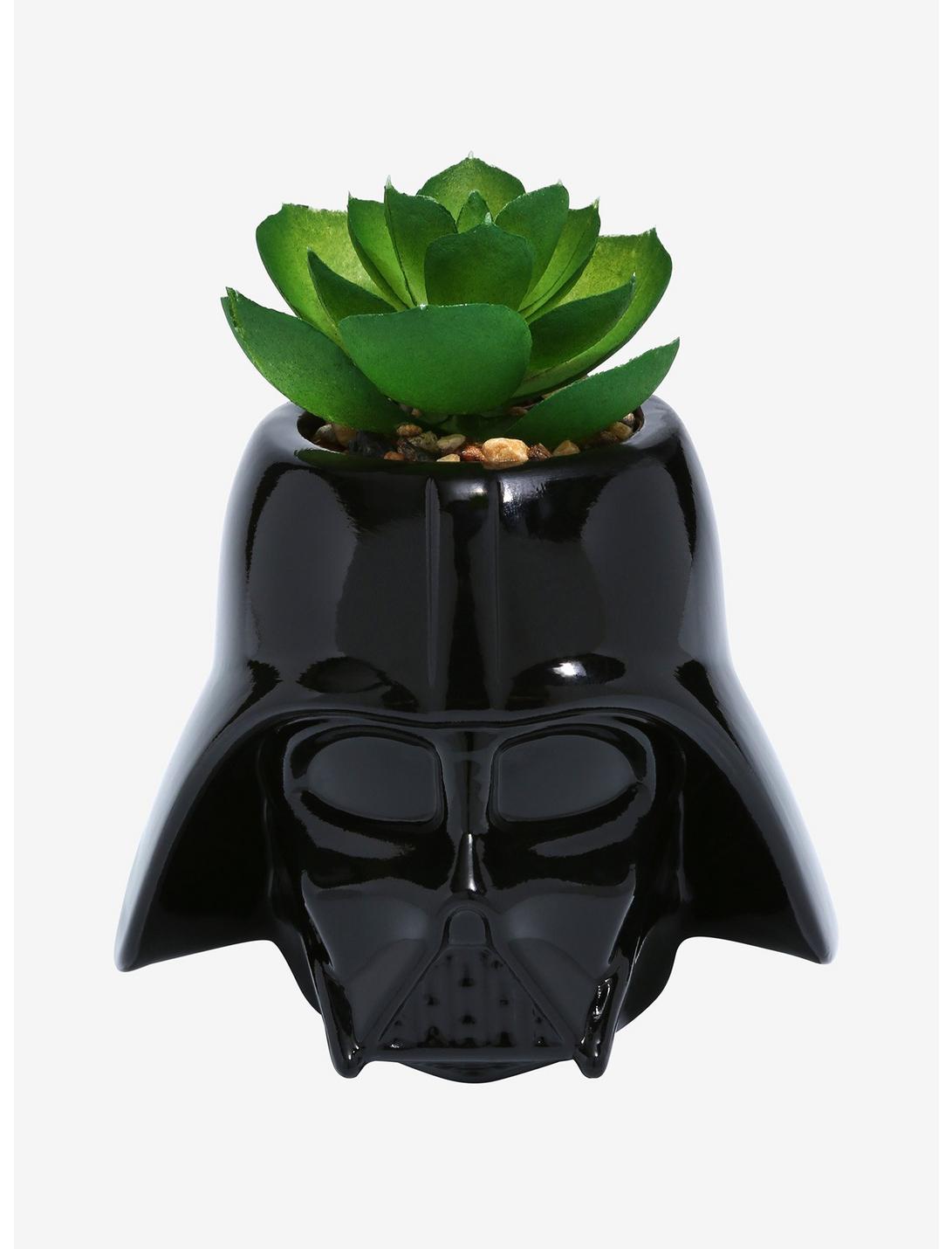 Star Wars Darth Vader Helmet Faux Succulent Planter, , hi-res