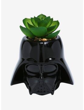 Star Wars Darth Vader Helmet Faux Succulent Planter, , hi-res