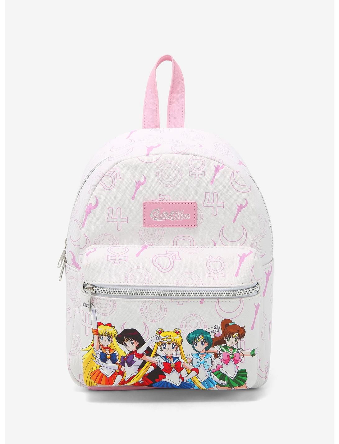 Sailor Moon Pink Icons Mini Backpack, , hi-res