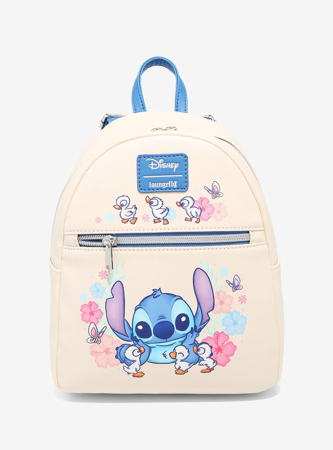 Disney Stitch Mini Backpack 11 Hawaii w/ Girls Charm Bracelet Set 