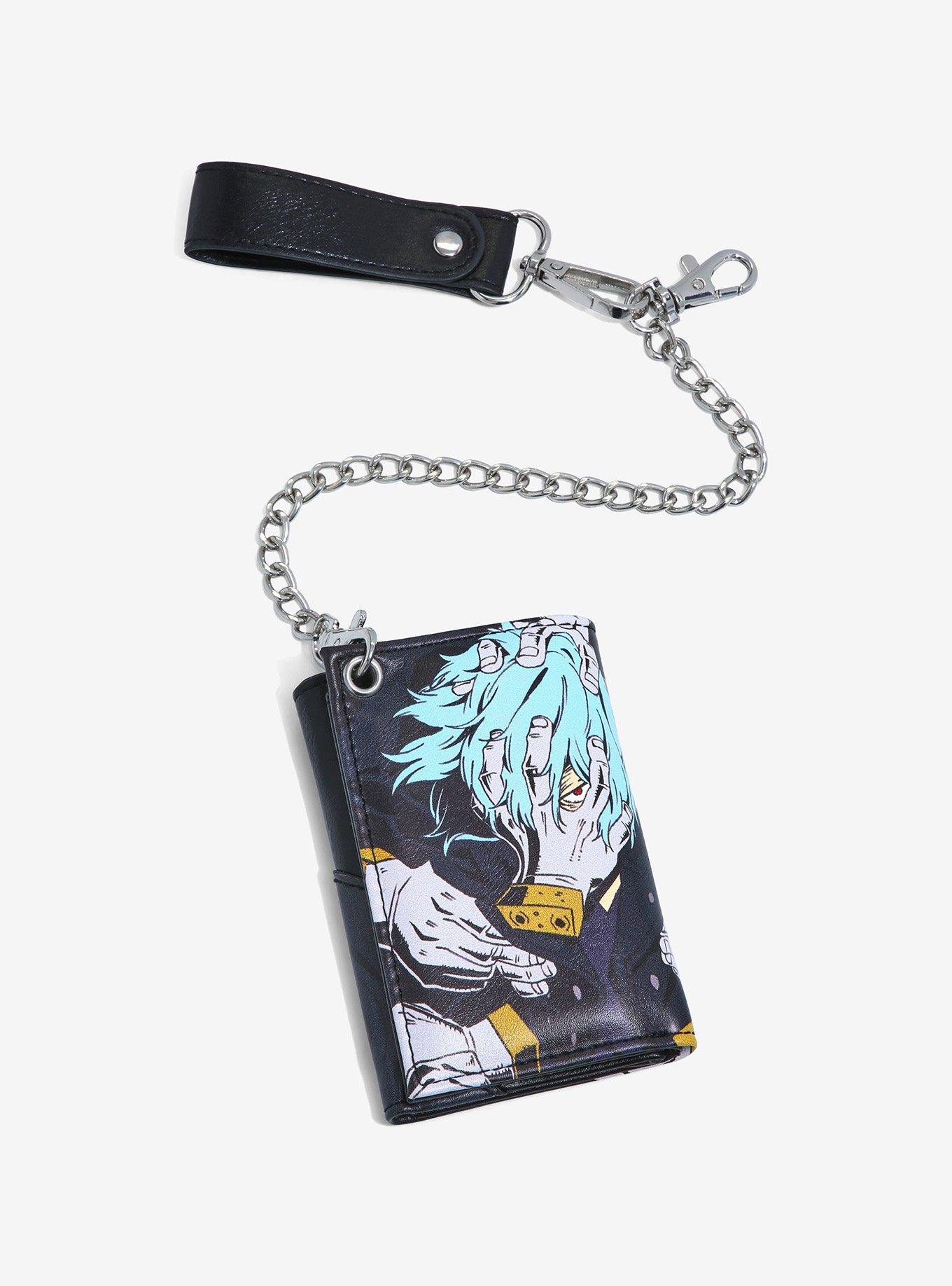 My Hero Academia Shigaraki Trifold Chain Wallet, , hi-res