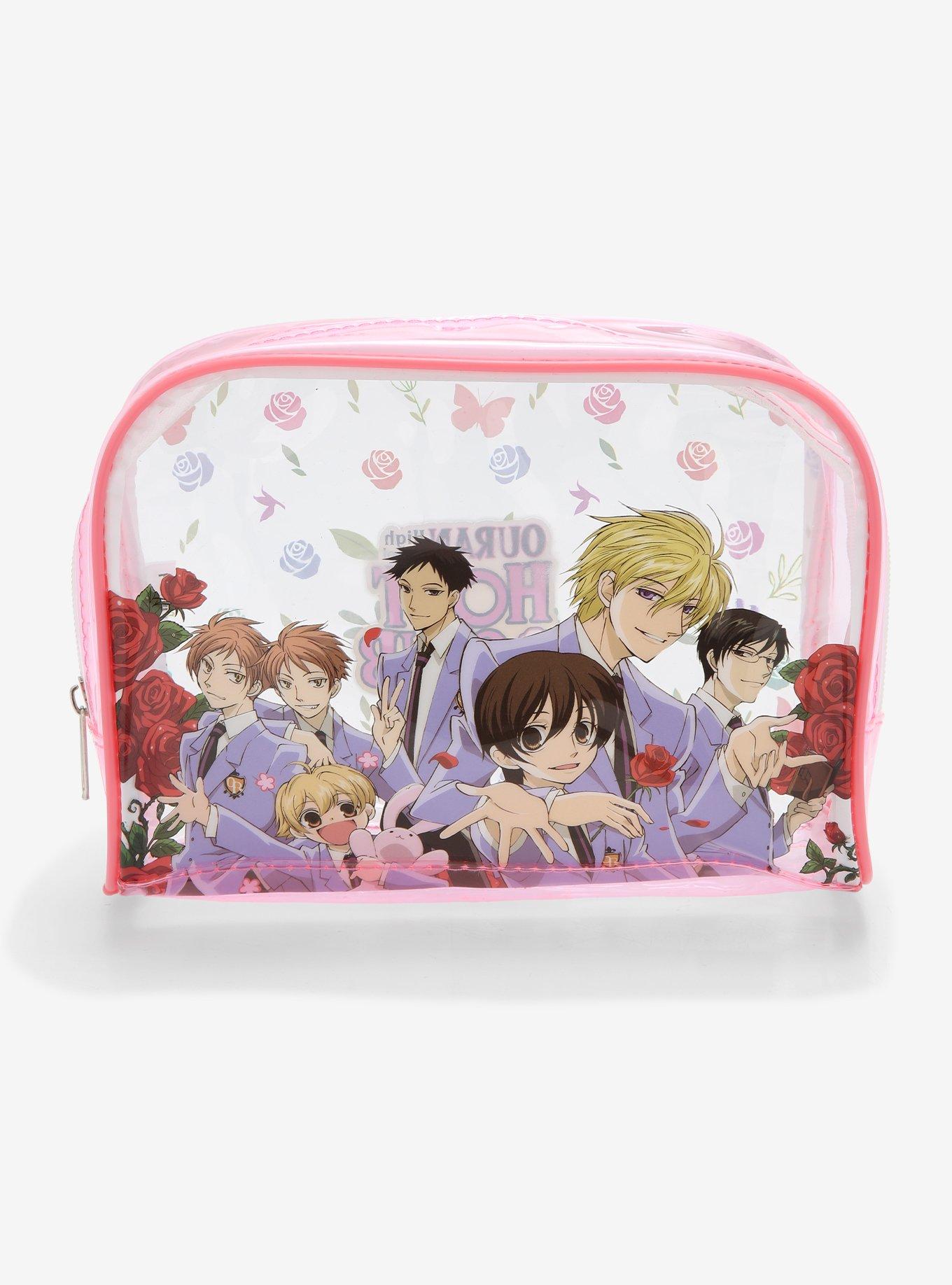 Ouran High School Host Club Floral Makeup Bag, , hi-res