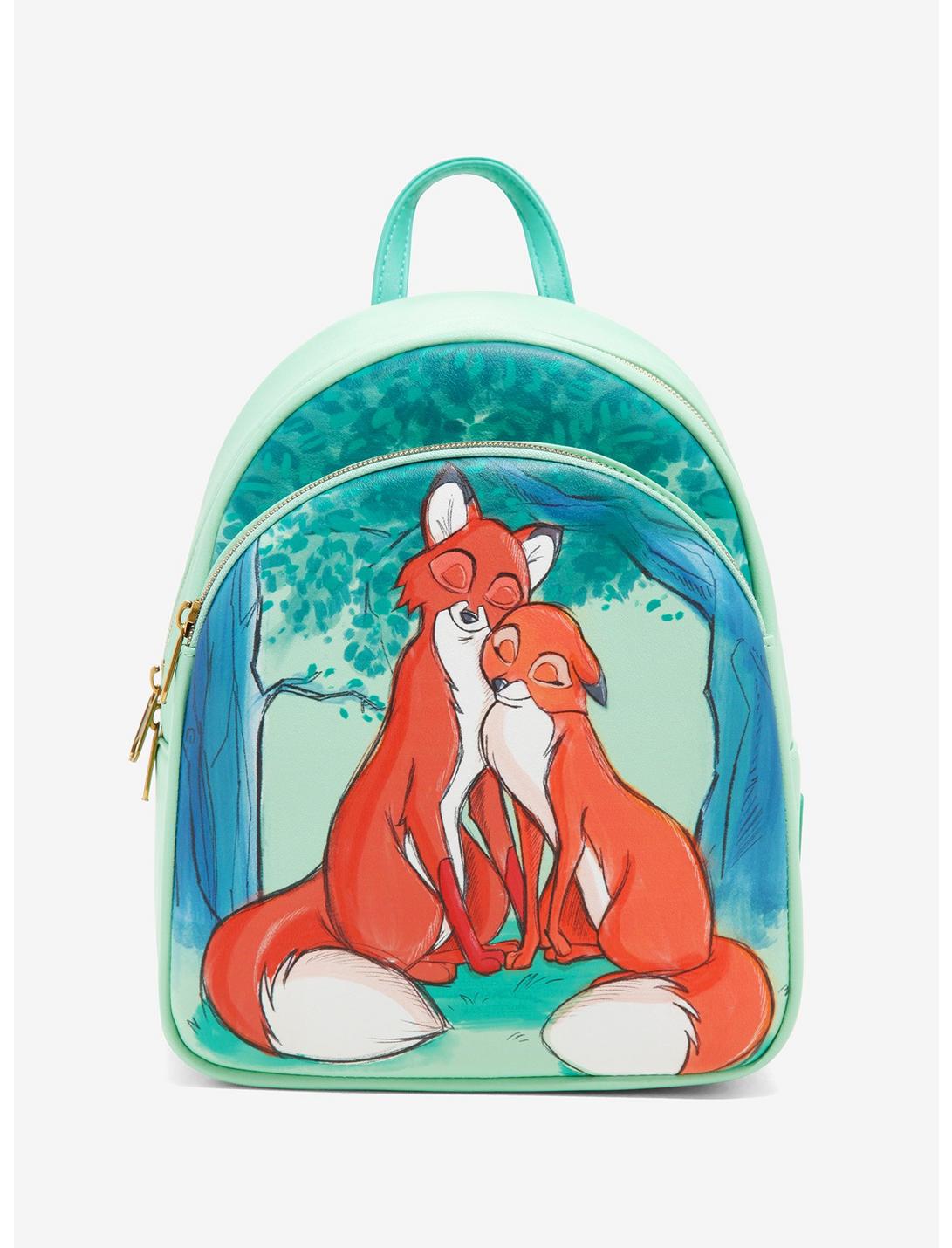 Loungefly Disney The Fox And The Hound Tod & Vixey Mini Backpack, , hi-res