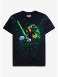 Star Wars: Return Of The Jedi Green Wash Boyfriend Fit Girls T-Shirt, MULTI, hi-res