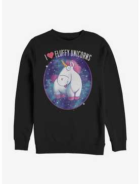Minions Fluffy Unicorns Crew Sweatshirt, , hi-res