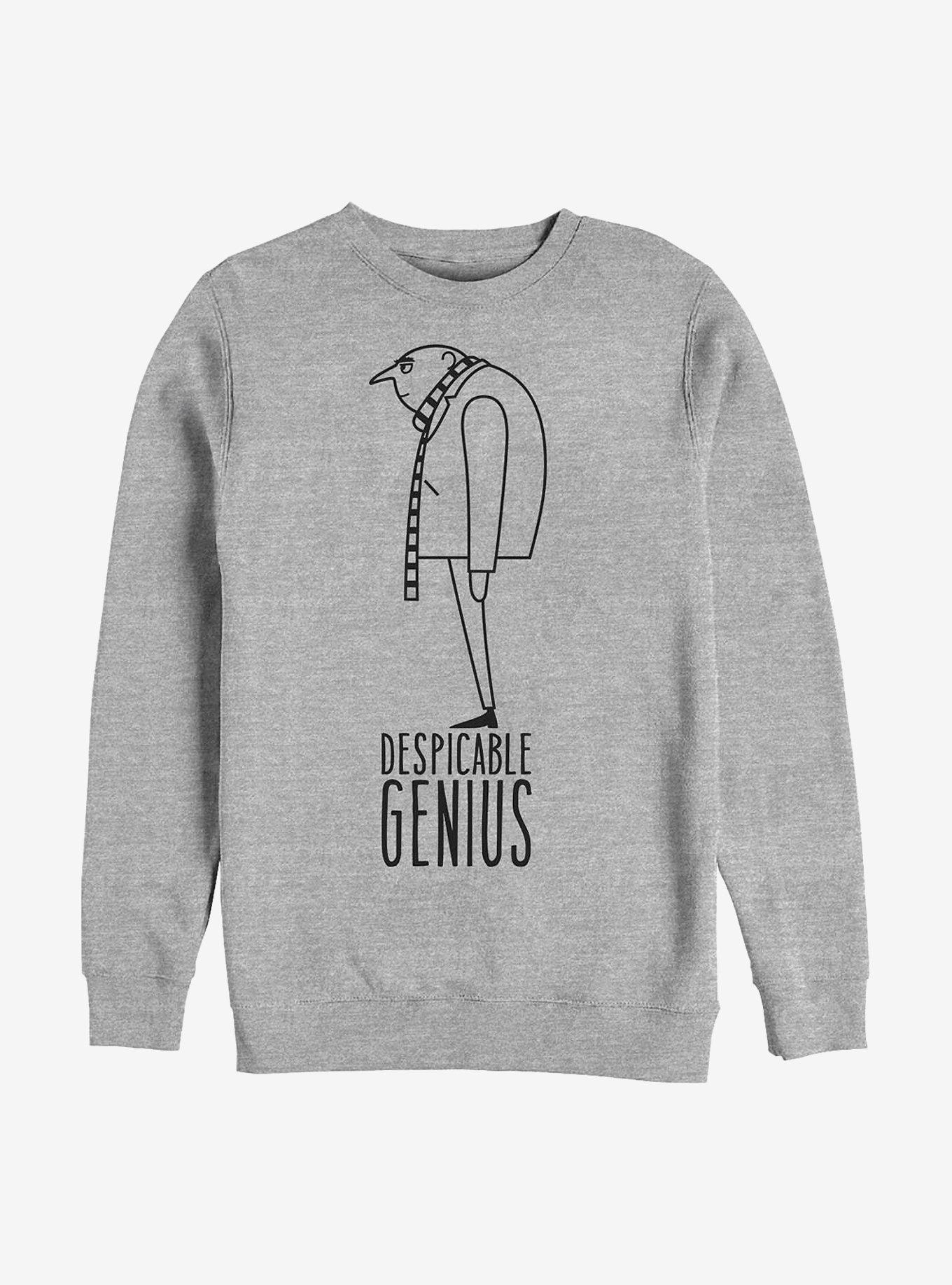 Minions Not So Evil Genius Crew Sweatshirt, , hi-res