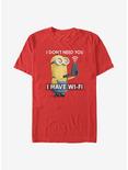 Minions Don't Need You T-Shirt, RED, hi-res