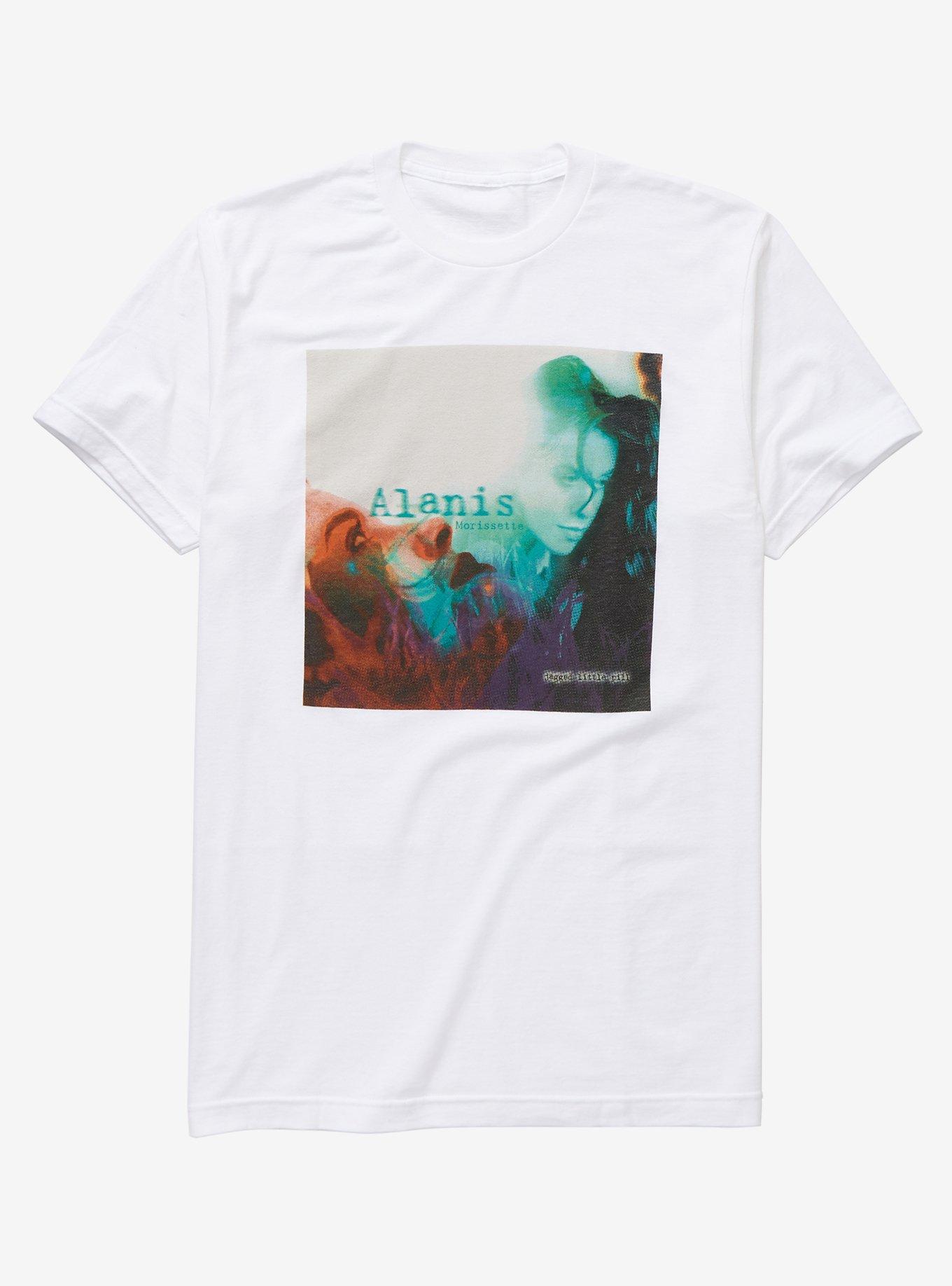 Alanis Jagged Little Pill Album Art T-Shirt, BRIGHT WHITE, hi-res