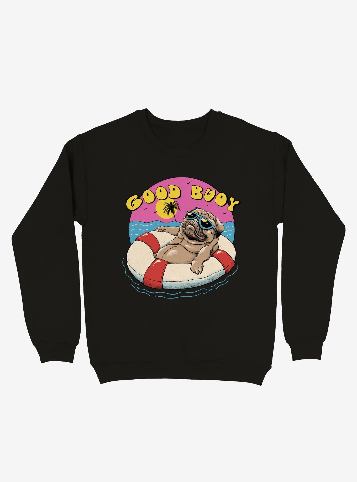 Good Buoy! Sweatshirt, BLACK, hi-res