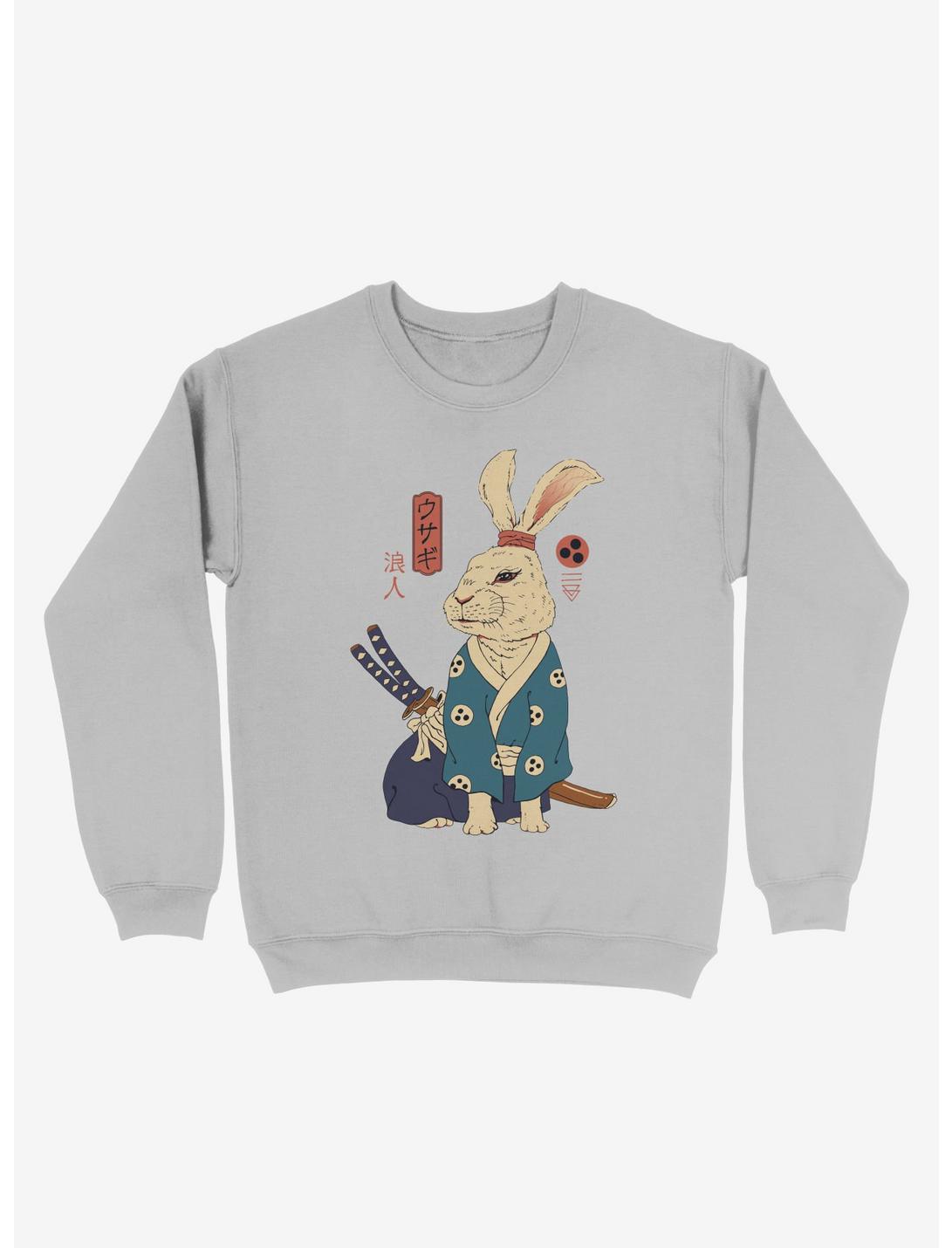 Ronin Usagi Rabbit Sweatshirt, SPORT GRAY, hi-res