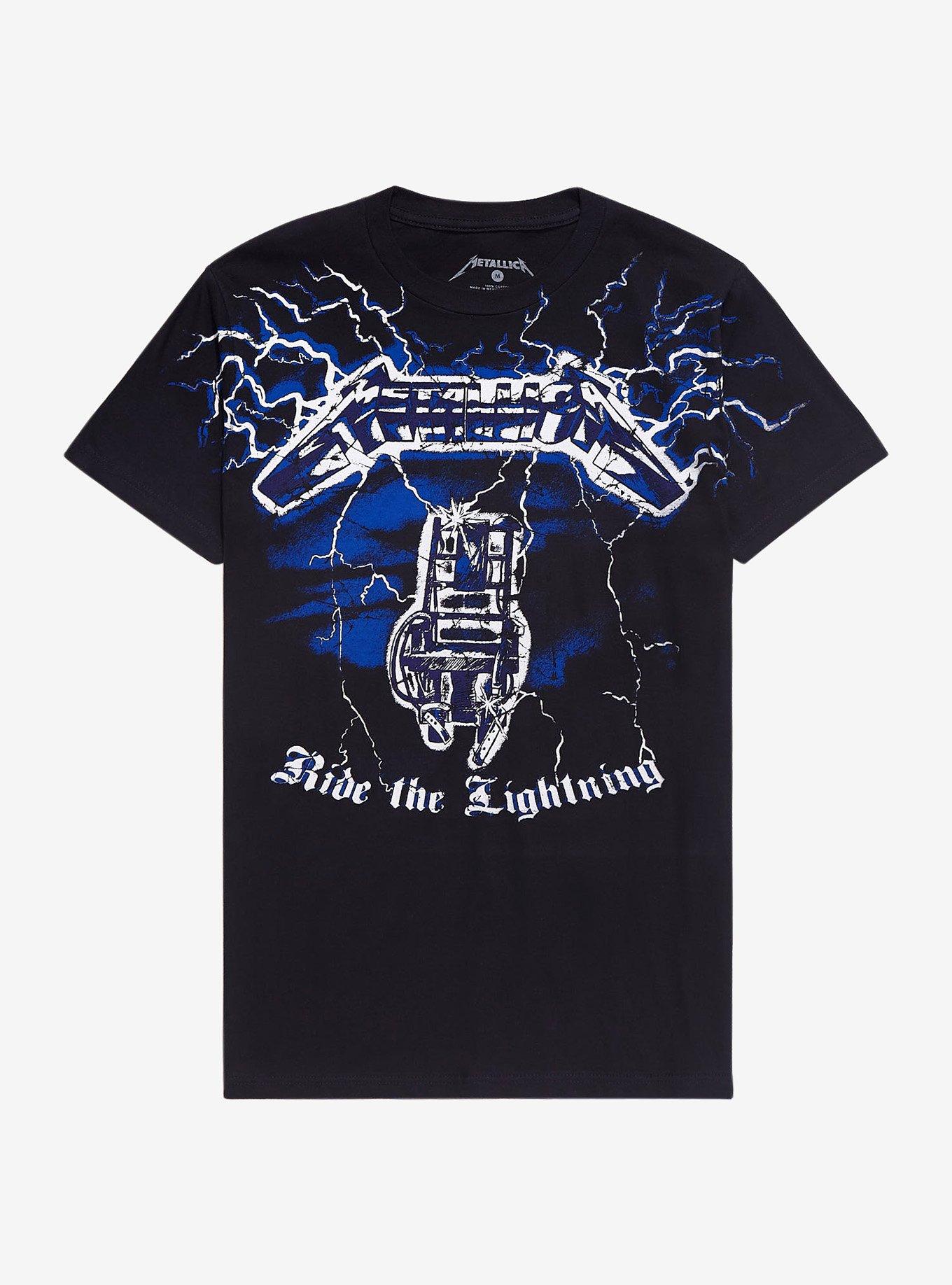 Ride The Lightning Burnout T-Shirt
