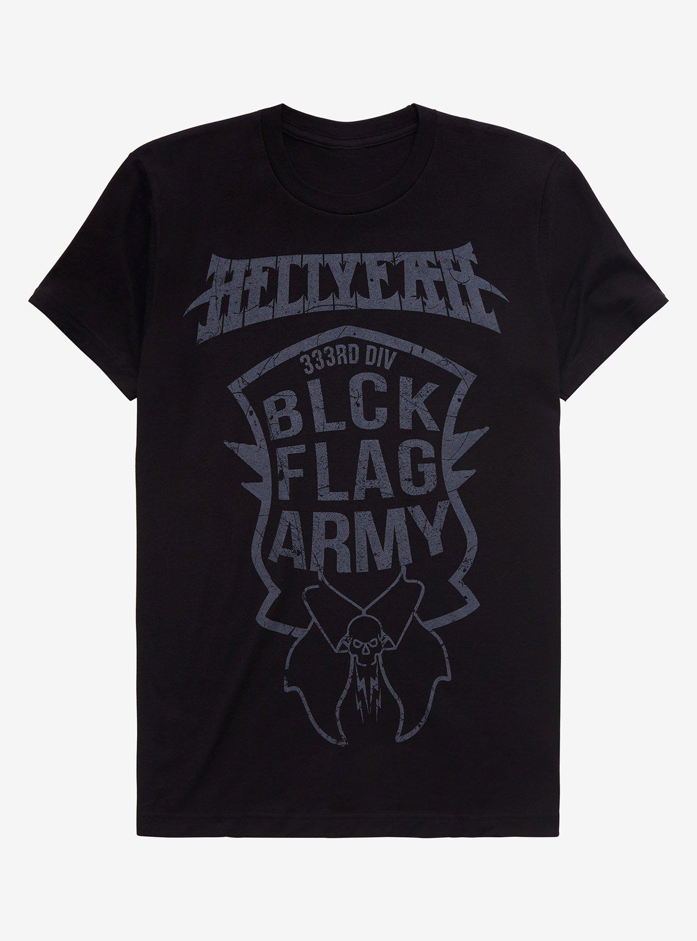 HELLYEAH Black Flag Army T-Shirt, BLACK, hi-res
