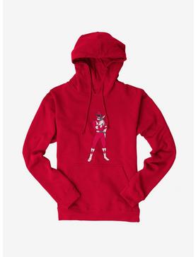 Plus Size Mighty Morphin Power Rangers Red Ranger Ready Aim Hoodie, , hi-res