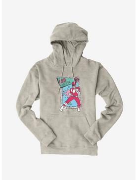 Mighty Morphin Power Rangers The Red Ranger Hoodie, OATMEAL HEATHER, hi-res