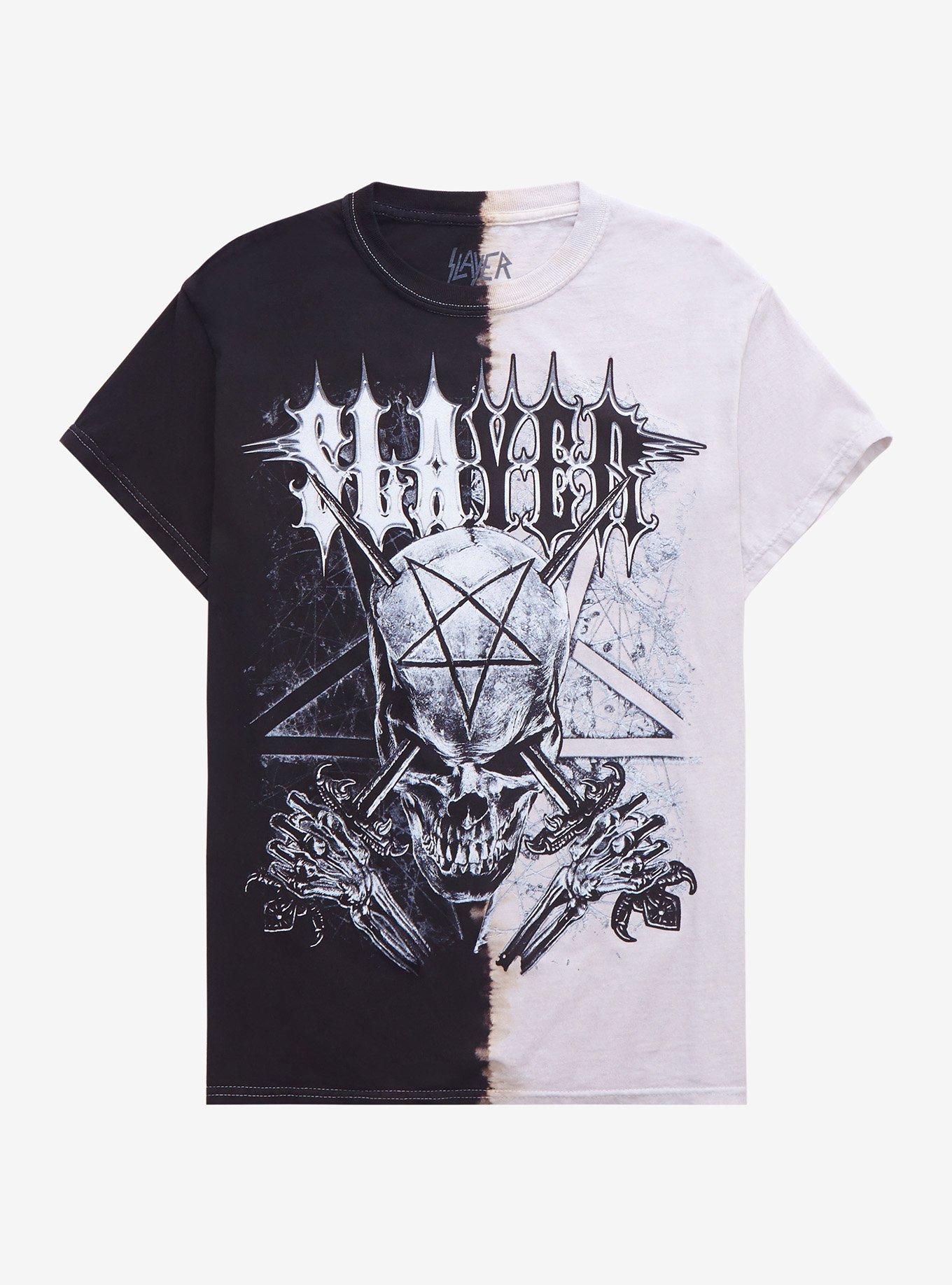 Slayer Skull Split T-Shirt | Hot Topic